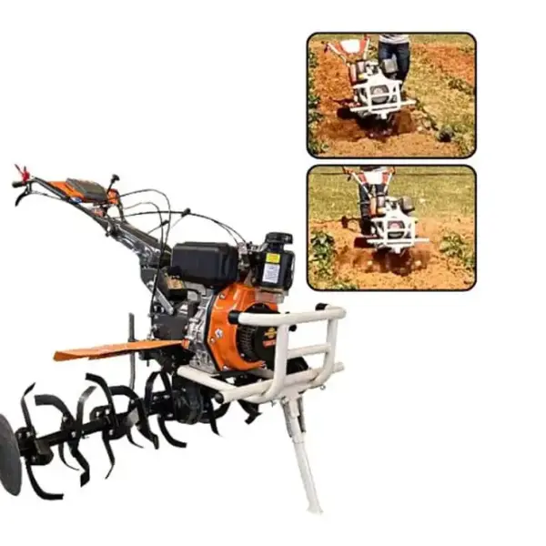 Diesel 178F  Power Weeder – Farm Tiller & Rotary Cultivator
