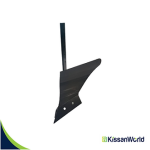 Single Side Plough for 7 HP & 9 HP Power Weeder / Tiller – Mild Steel Agricultural Attachment