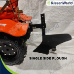 Single Side Plough for 7 HP & 9 HP Power Weeder / Tiller – Mild Steel Agricultural Attachment