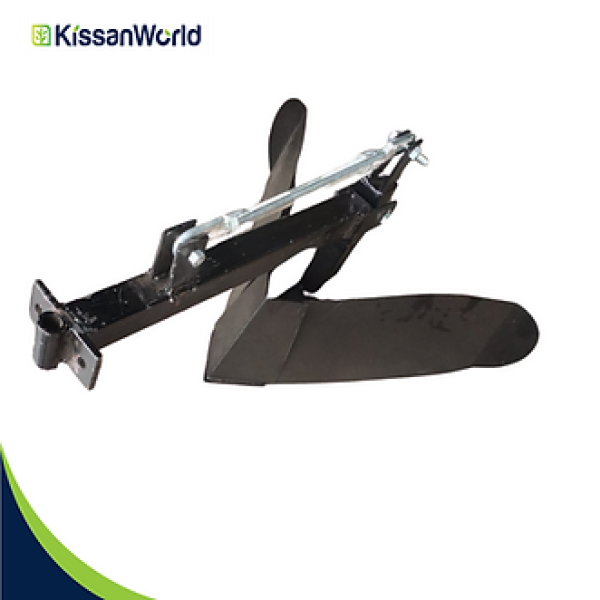 Ridger with Top Link for 7 HP & 9 HP Power Weeder / Tiller – Mild Steel Agricultural Furrow Maker