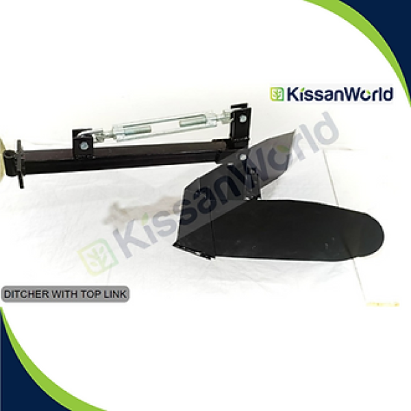 Ridger with Top Link for 7 HP & 9 HP Power Weeder / Tiller – Mild Steel Agricultural Furrow Maker