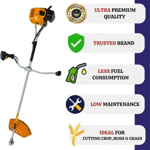 Royal Kissan - 52 cc 2-Stroke Sidepack Brush Cutter