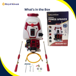 Royal Kissan 4-Stroke Engine Knapsack Power Sprayer – 6500 RPM with 25 L Tank