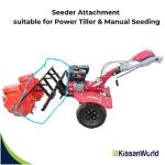 Seeder Attachment Suitable for Power Tillers – Manual Row Seed Planter