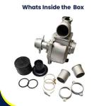 Water Pump Attachment PWP80 for Power Weeders (Gear Drive) – 3 inch